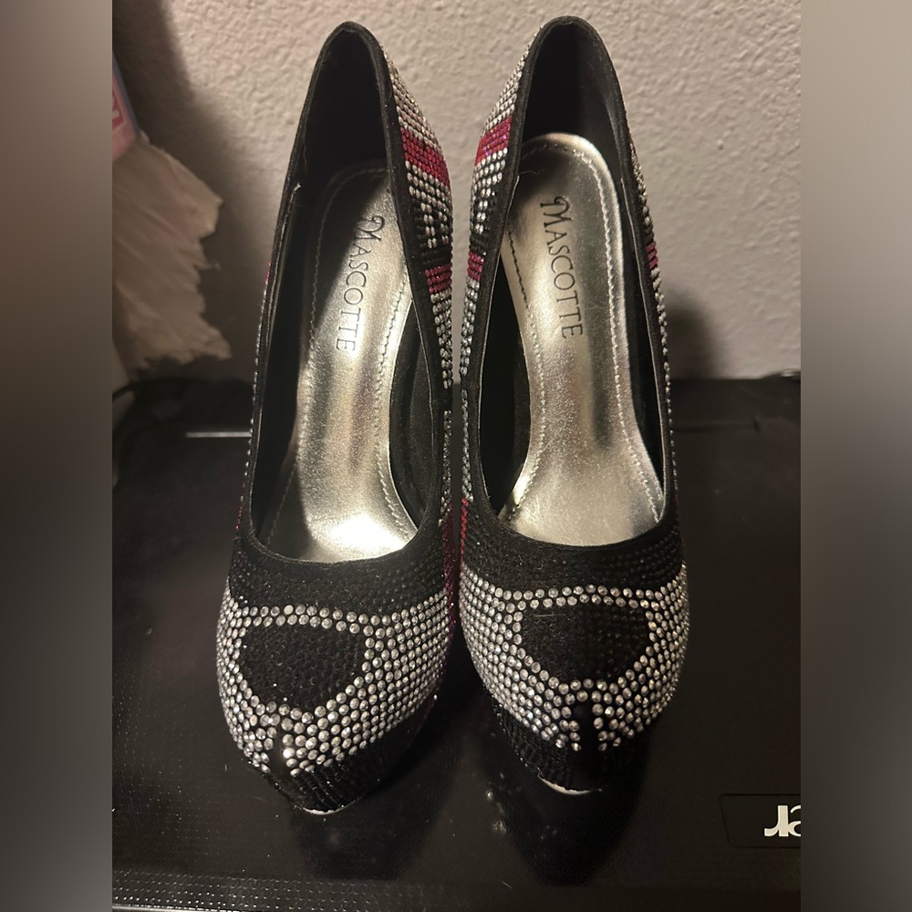 Mascotte sexy rhinestones heels